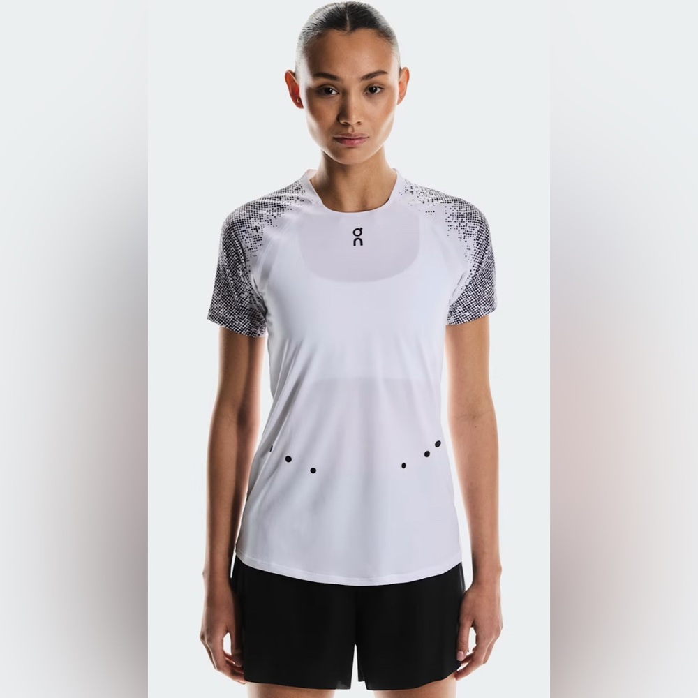 NWT [On Running] Cloud Ultra-T White Iron Short-Sleeve T-Shirts Women’s X-Large - Picture 2 of 12